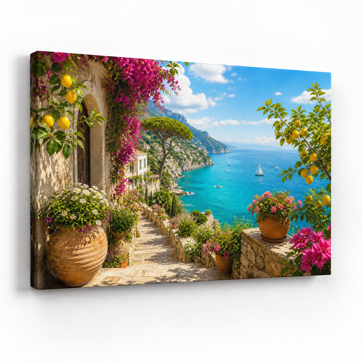 Lemons Over the Amalfi Sea