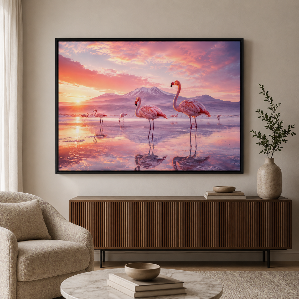 Flamingo Dawn