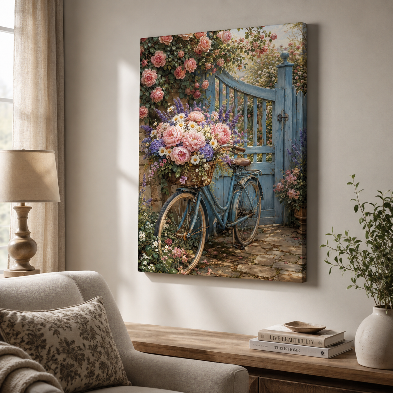 Bicycle Through the Blooms