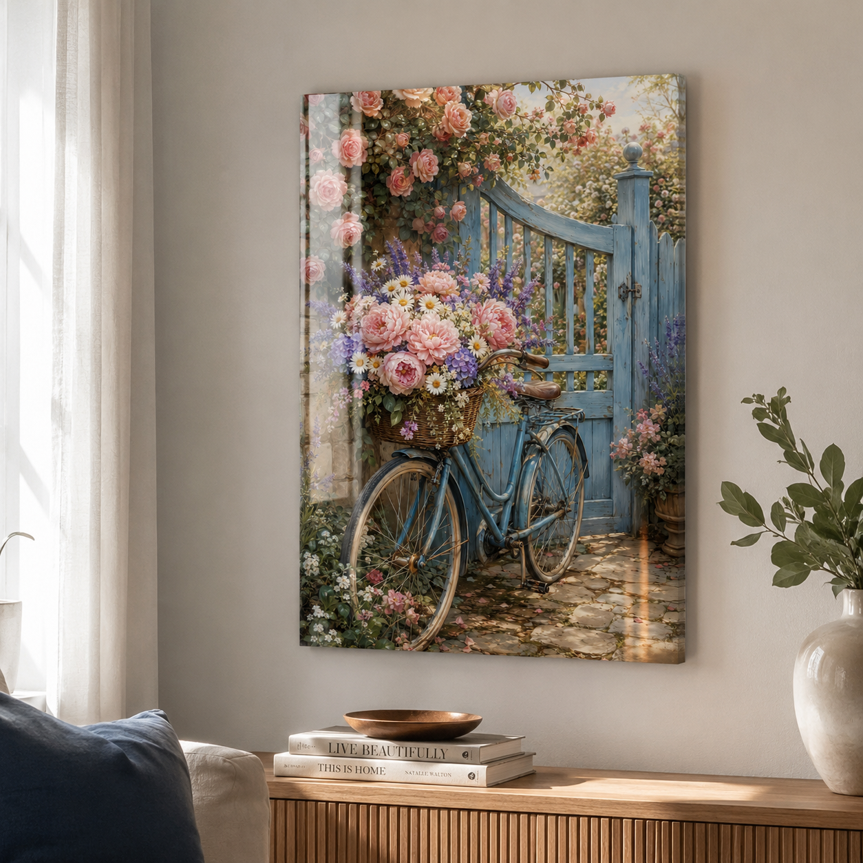 Bicycle Through the Blooms