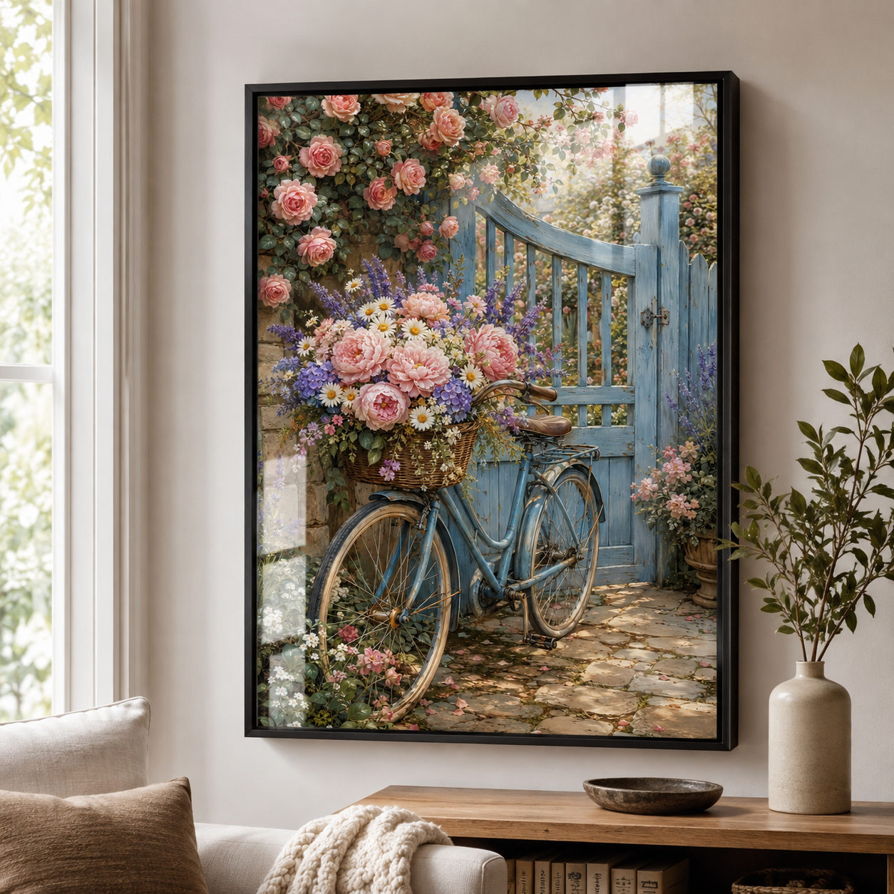 Bicycle Through the Blooms