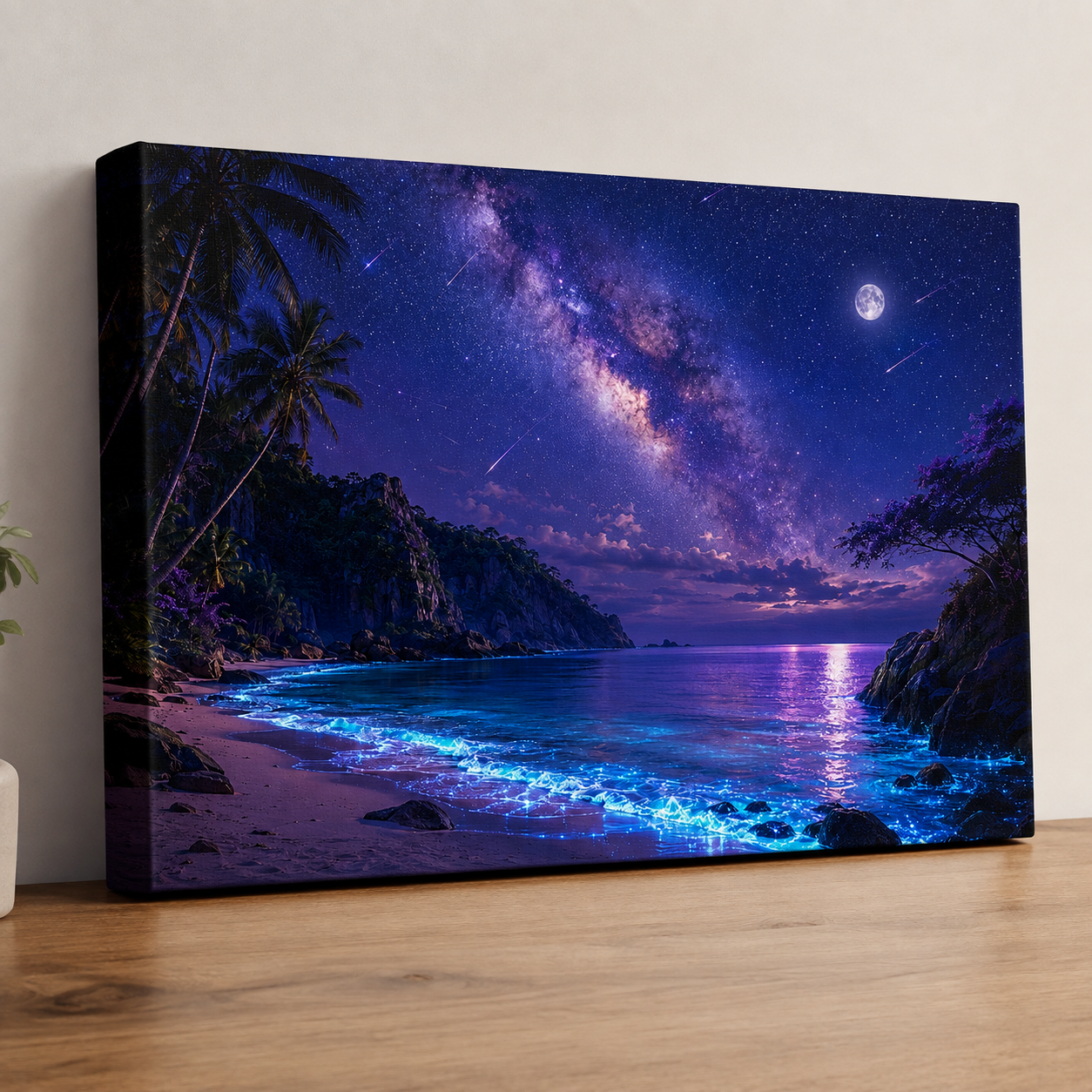 Under a Violet Galaxy