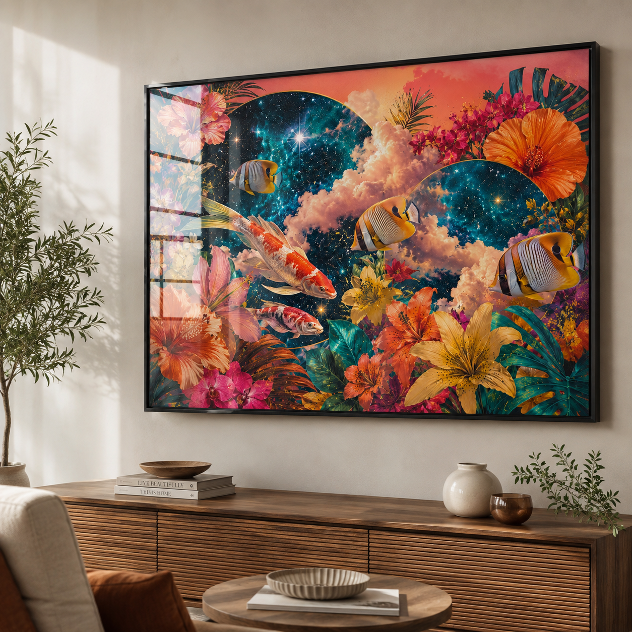 Cosmic Koi Garden