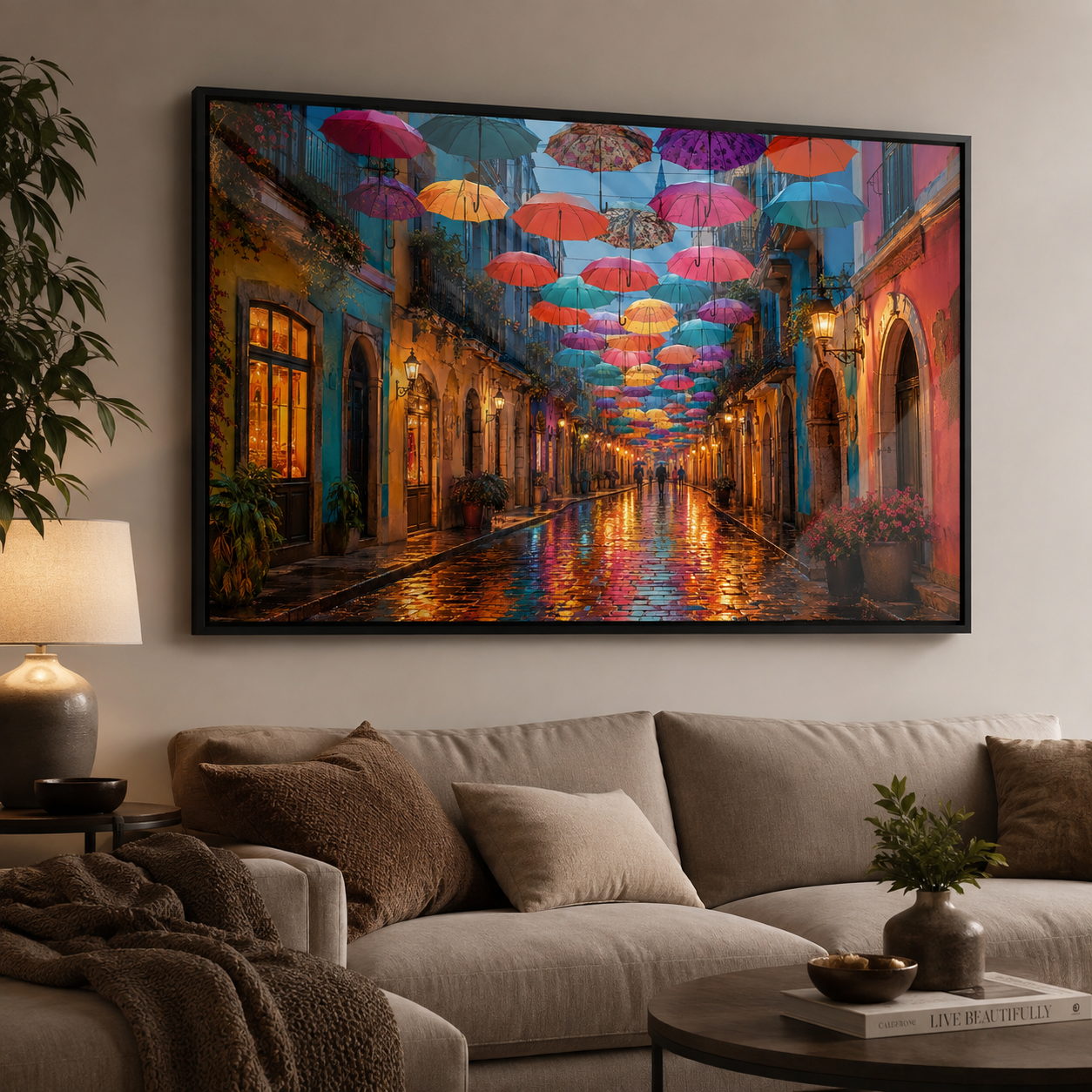 Rain in Full Color