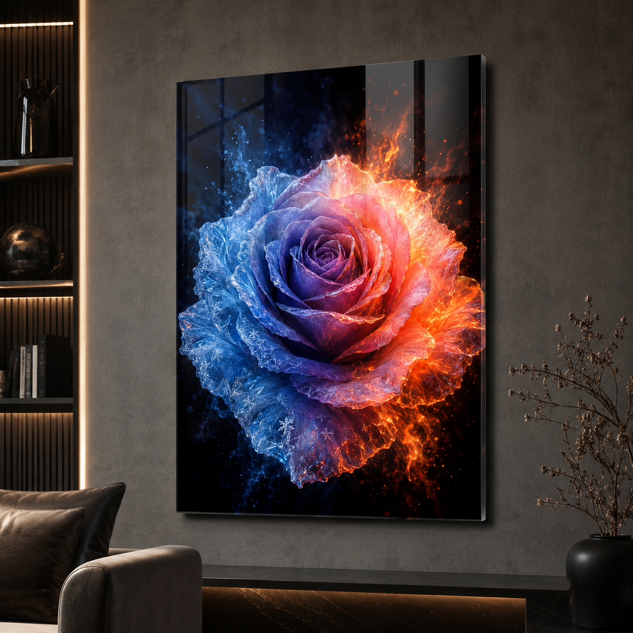 Frozen Flame