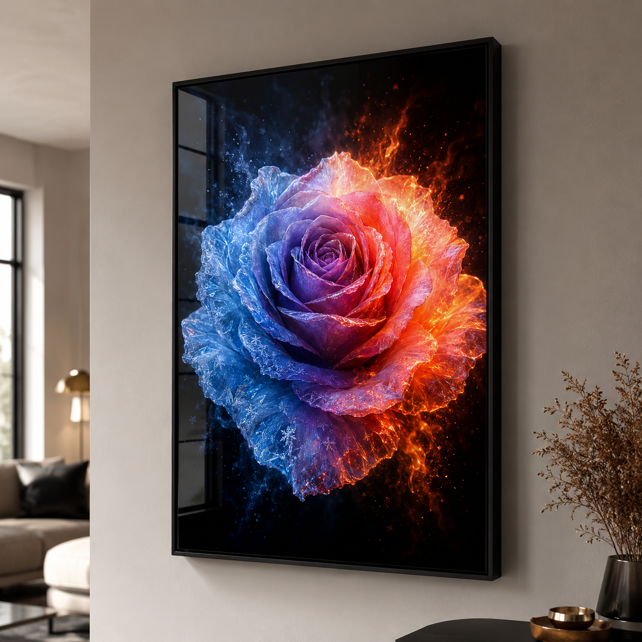 Frozen Flame