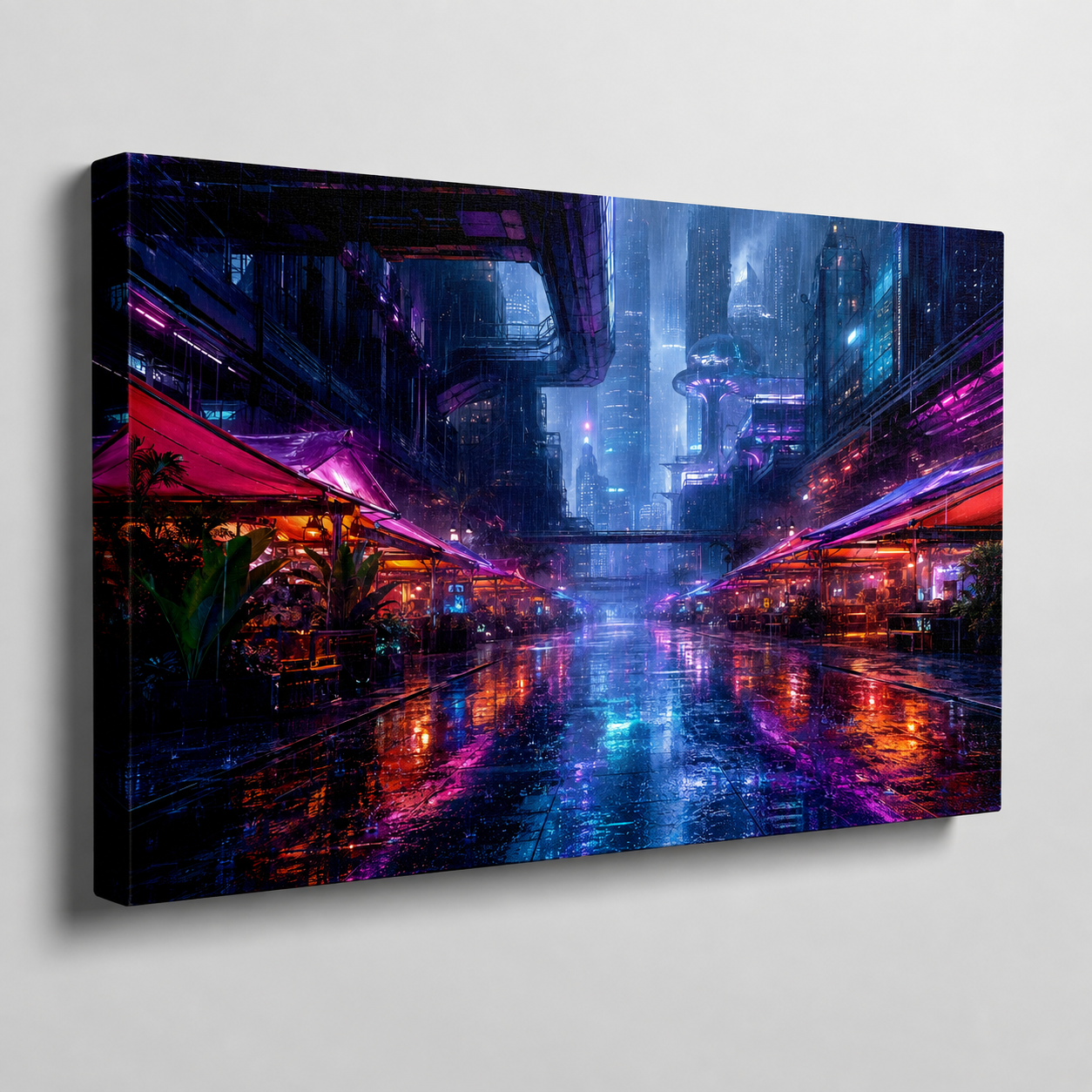 Neon After Rain