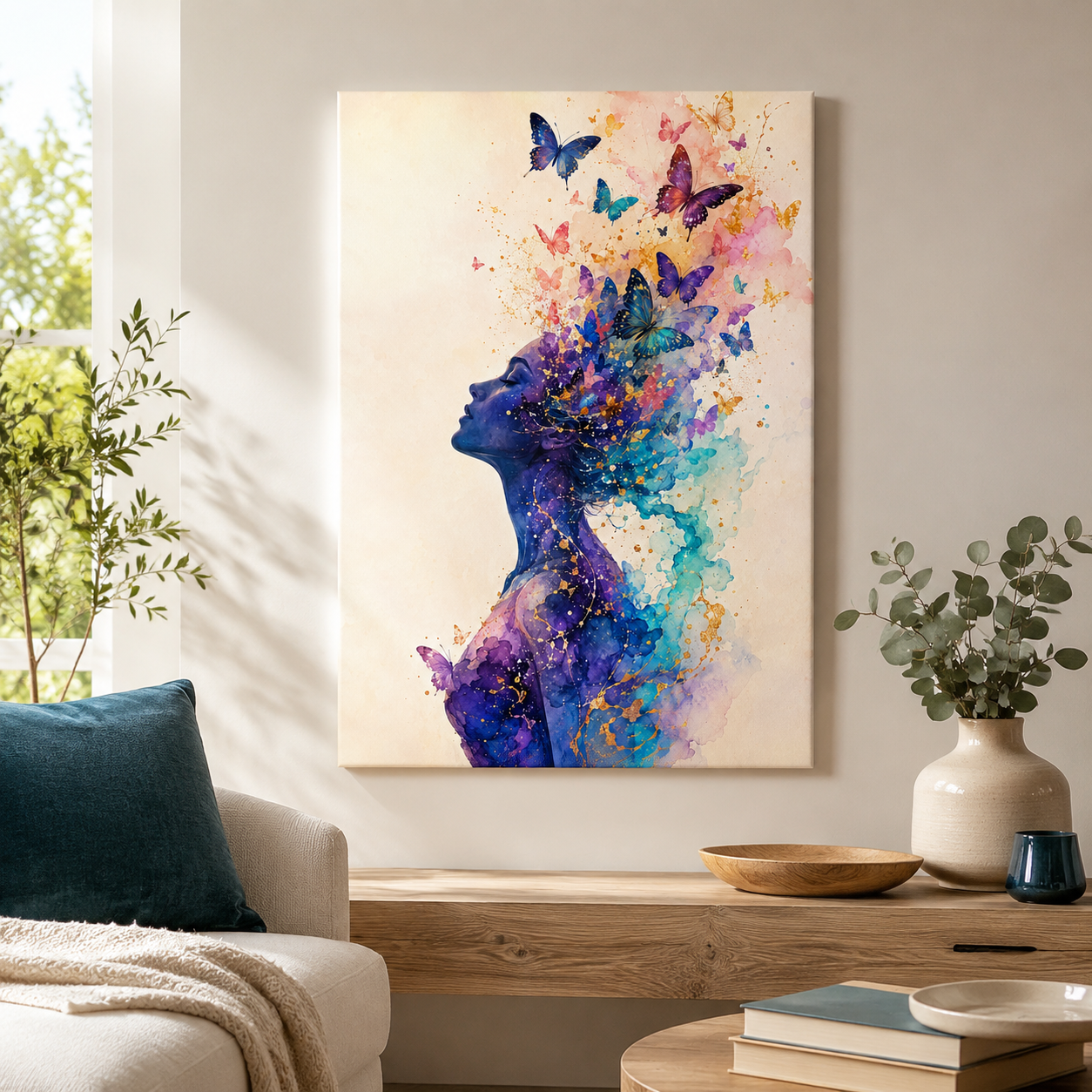 Her Thoughts Take Flight