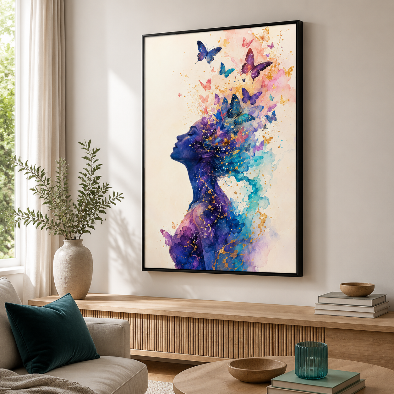 Her Thoughts Take Flight