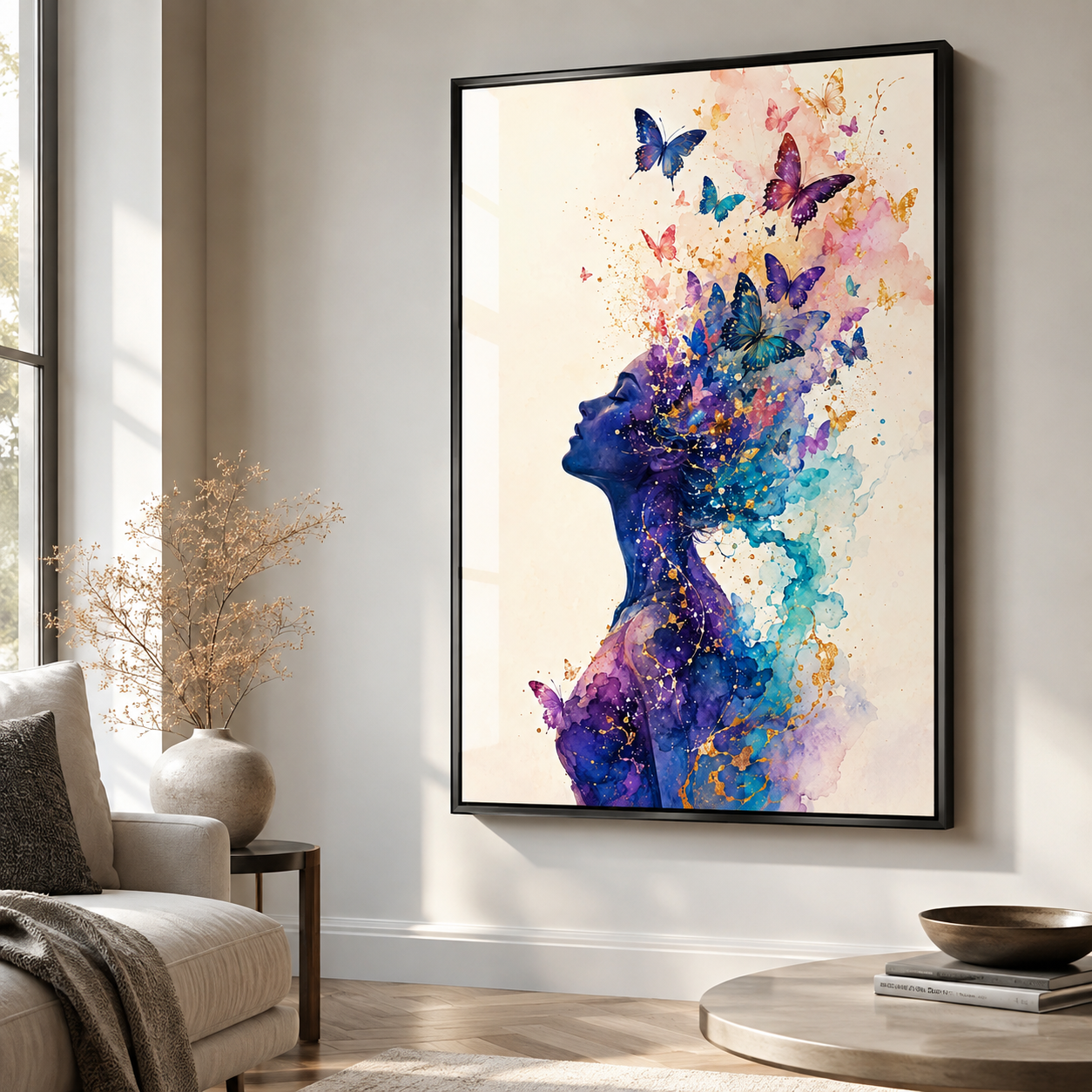 Her Thoughts Take Flight