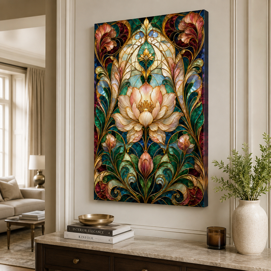 Lotus in Glass