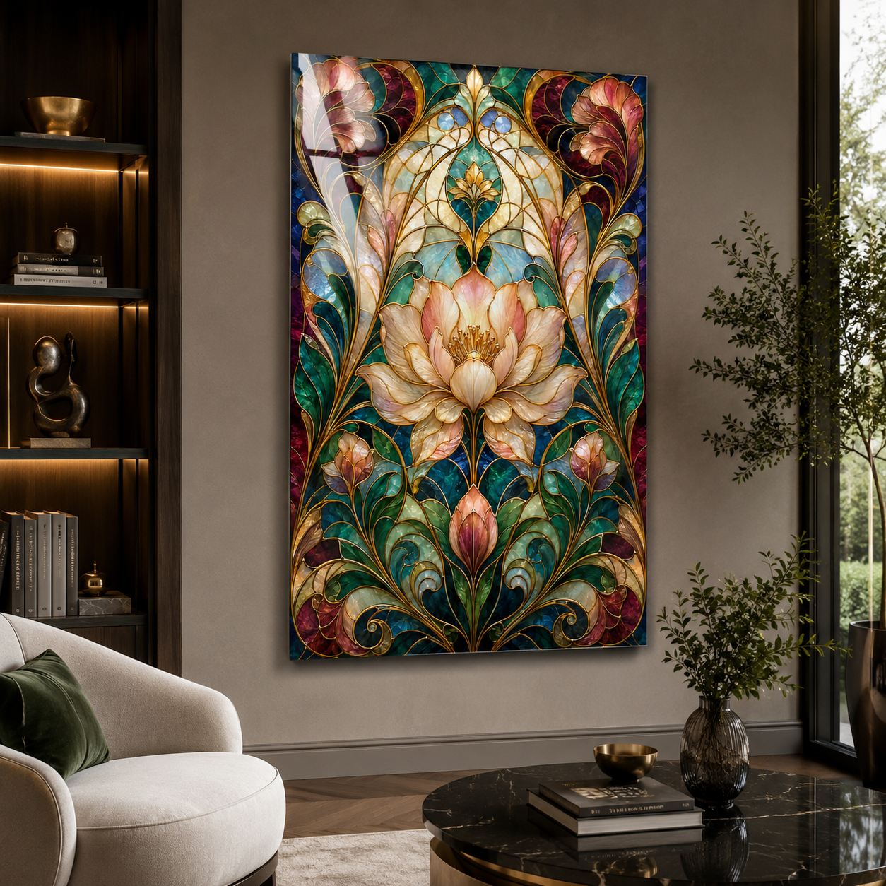 Lotus in Glass