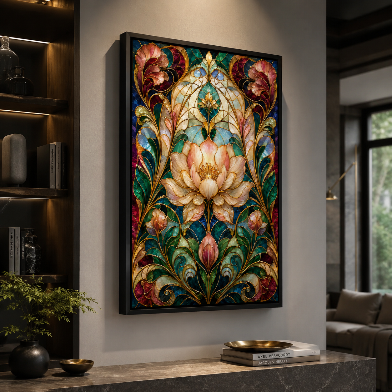 Lotus in Glass