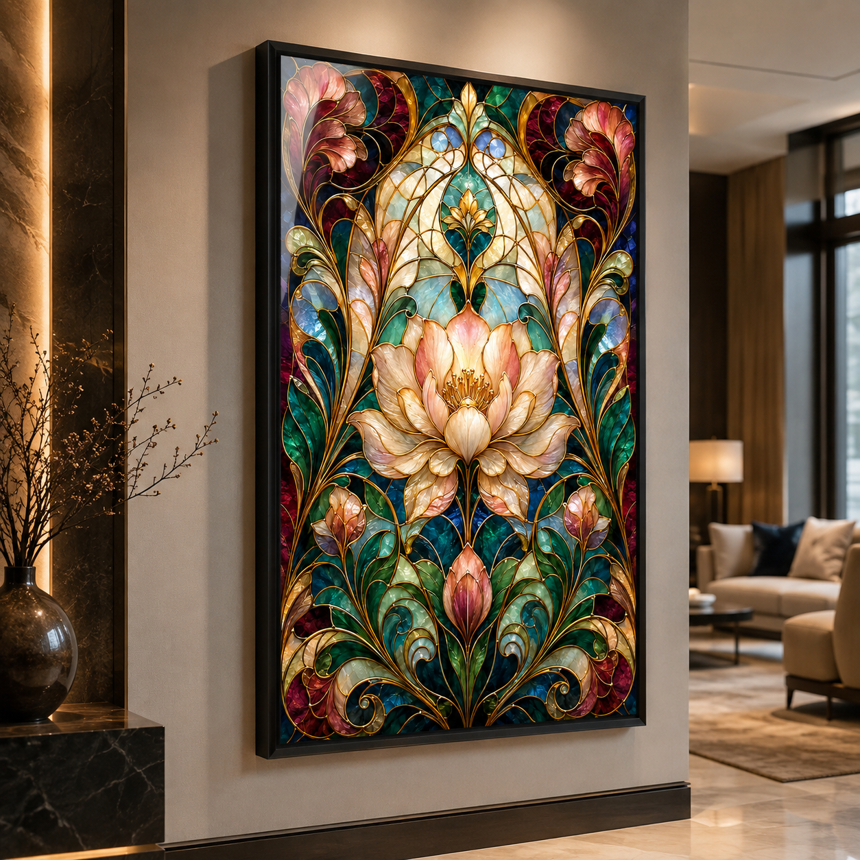 Lotus in Glass