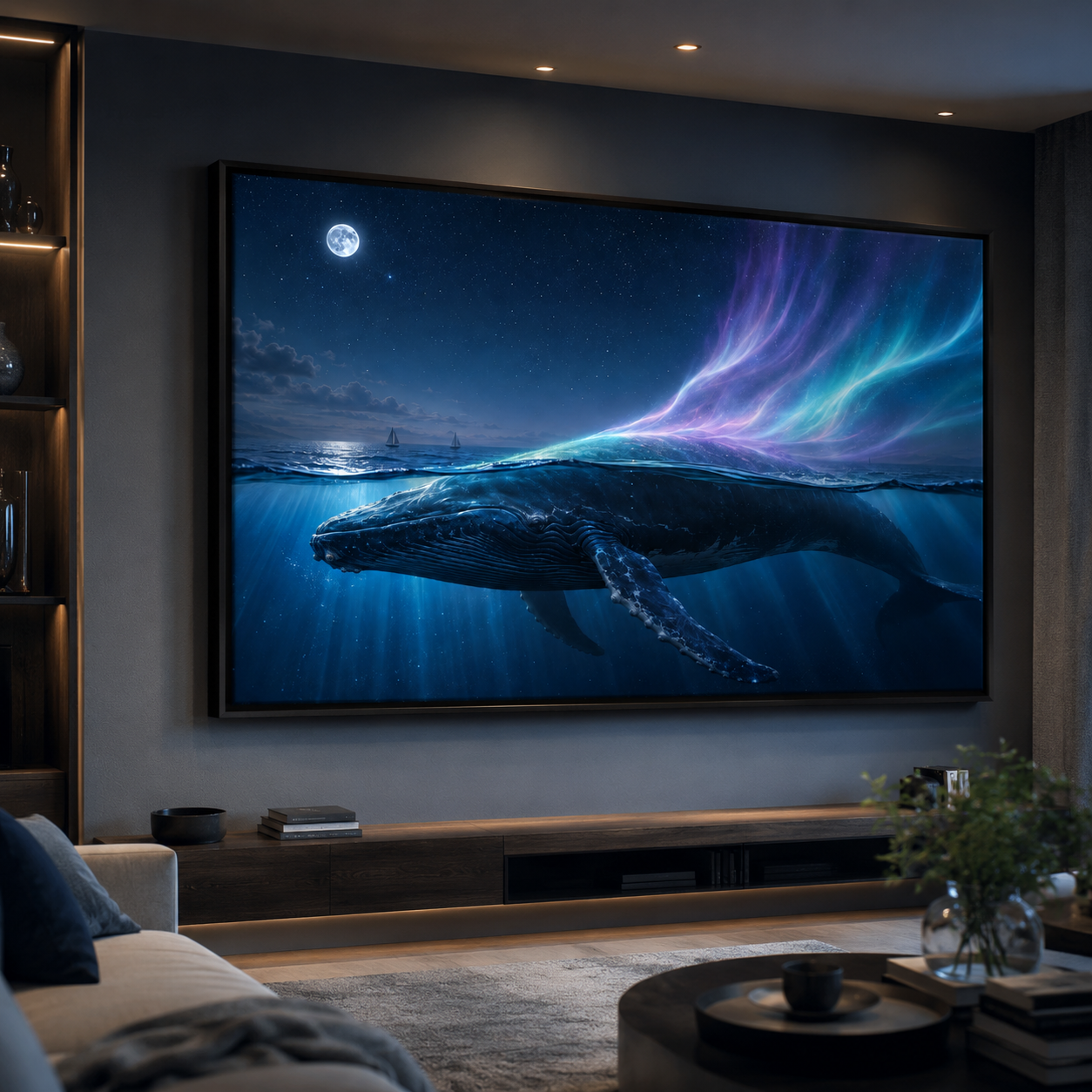 The Ocean Dreams in Starlight