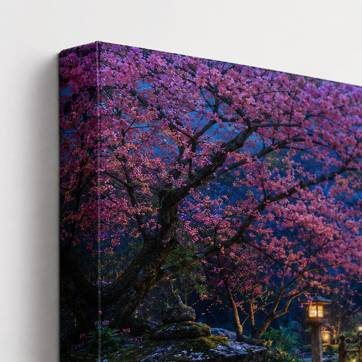 Lanterns Beneath the Blossoms