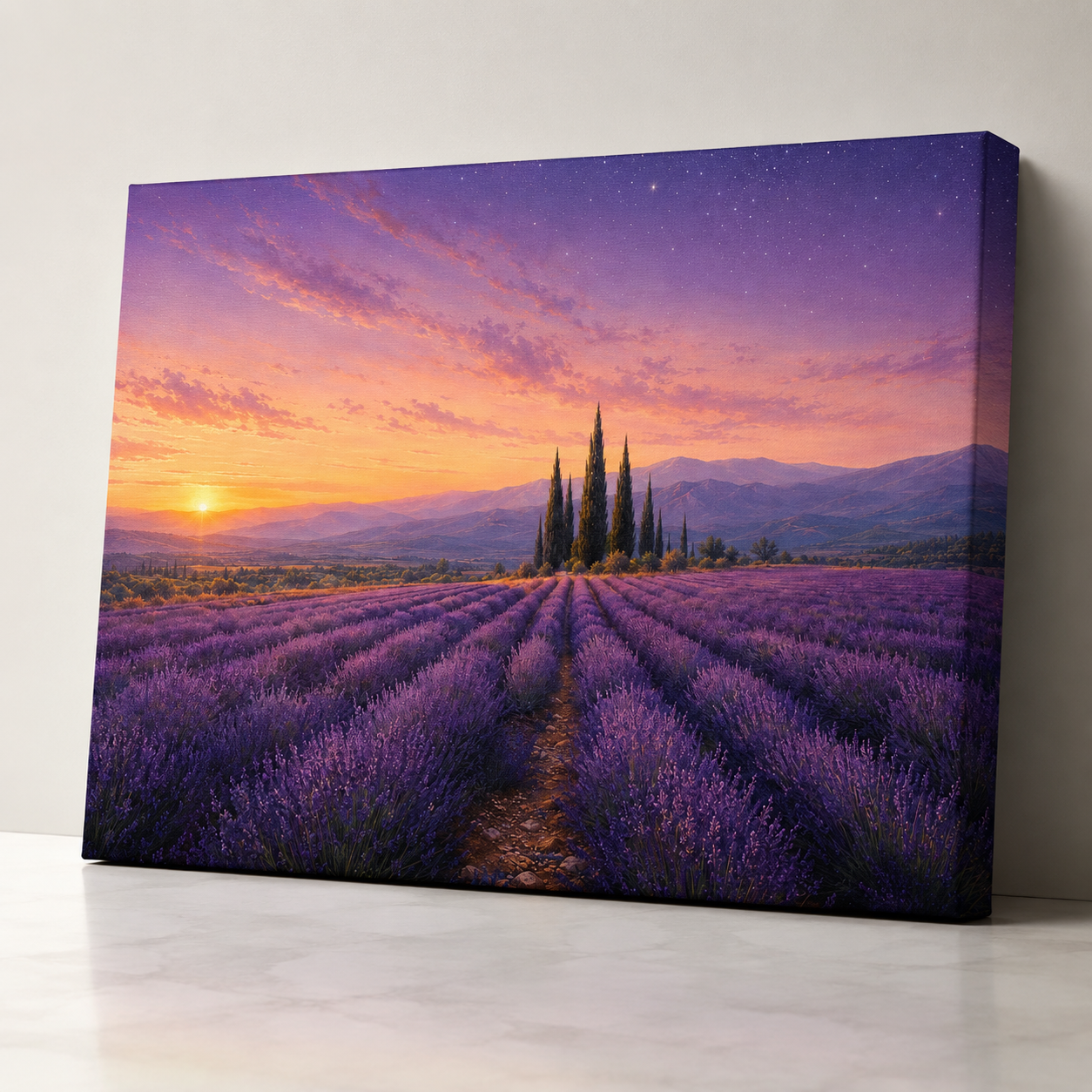Lavendar Afterglow