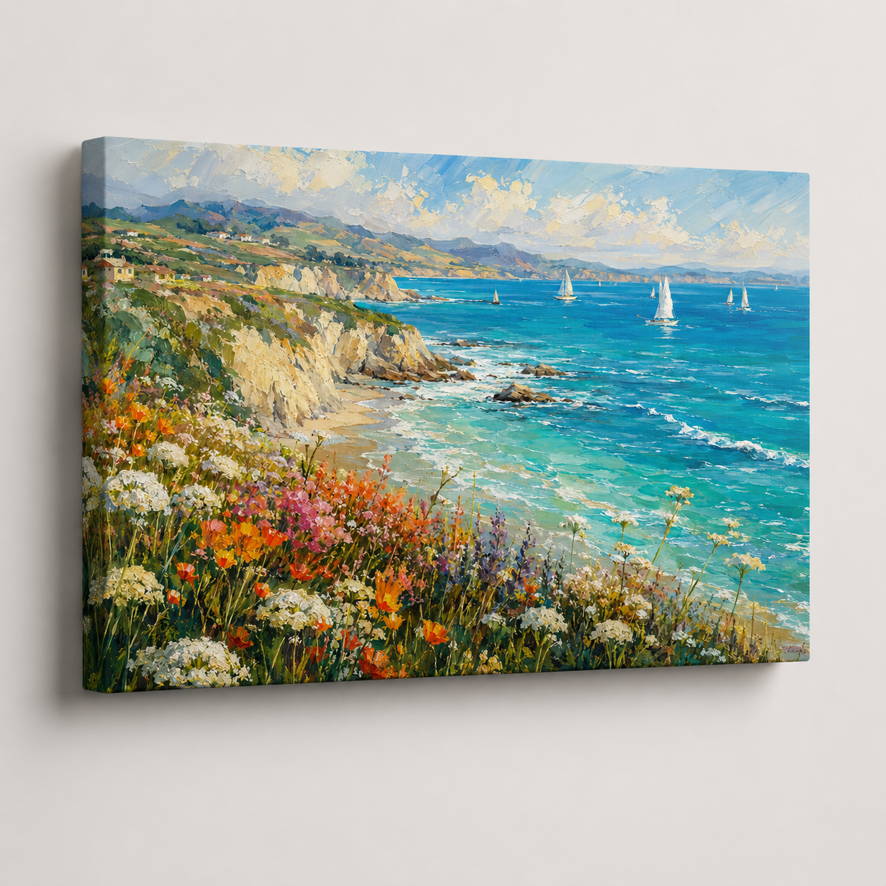 Where Wildflowers Meet the Sea