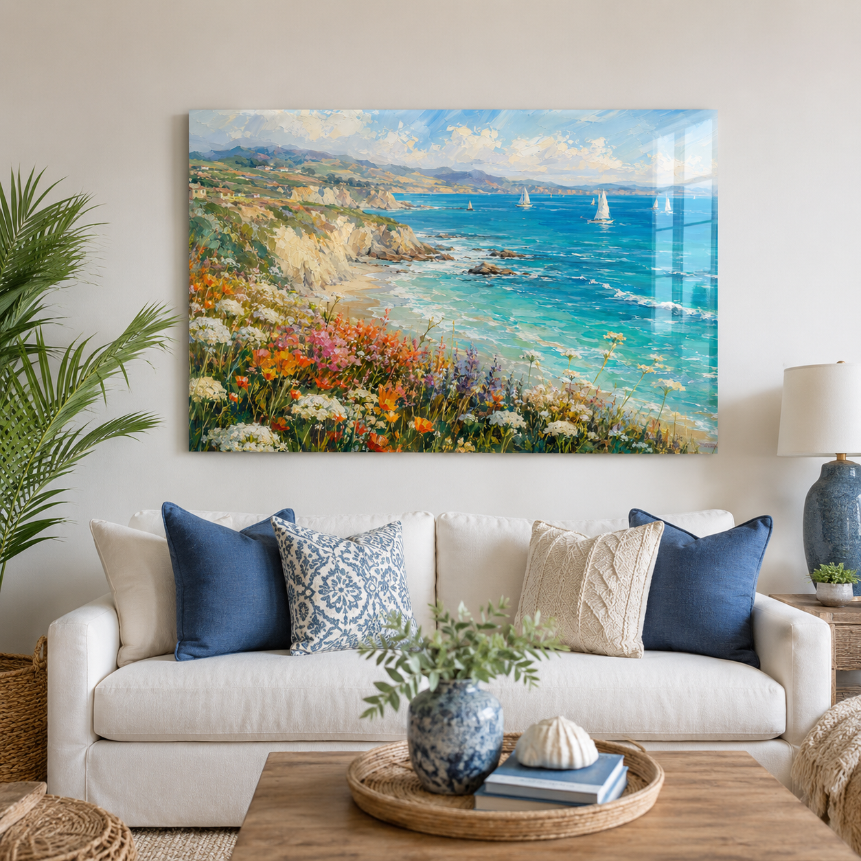Where Wildflowers Meet the Sea