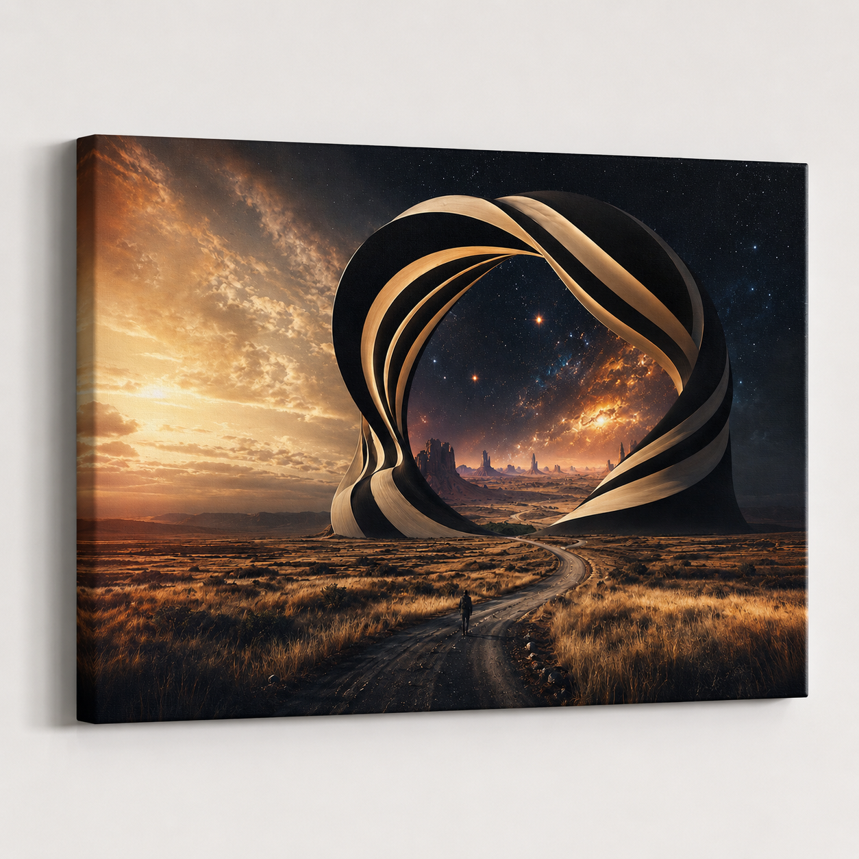 Threshold of the Infinite