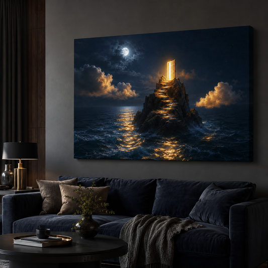 Doorway to the Moonlit Tide