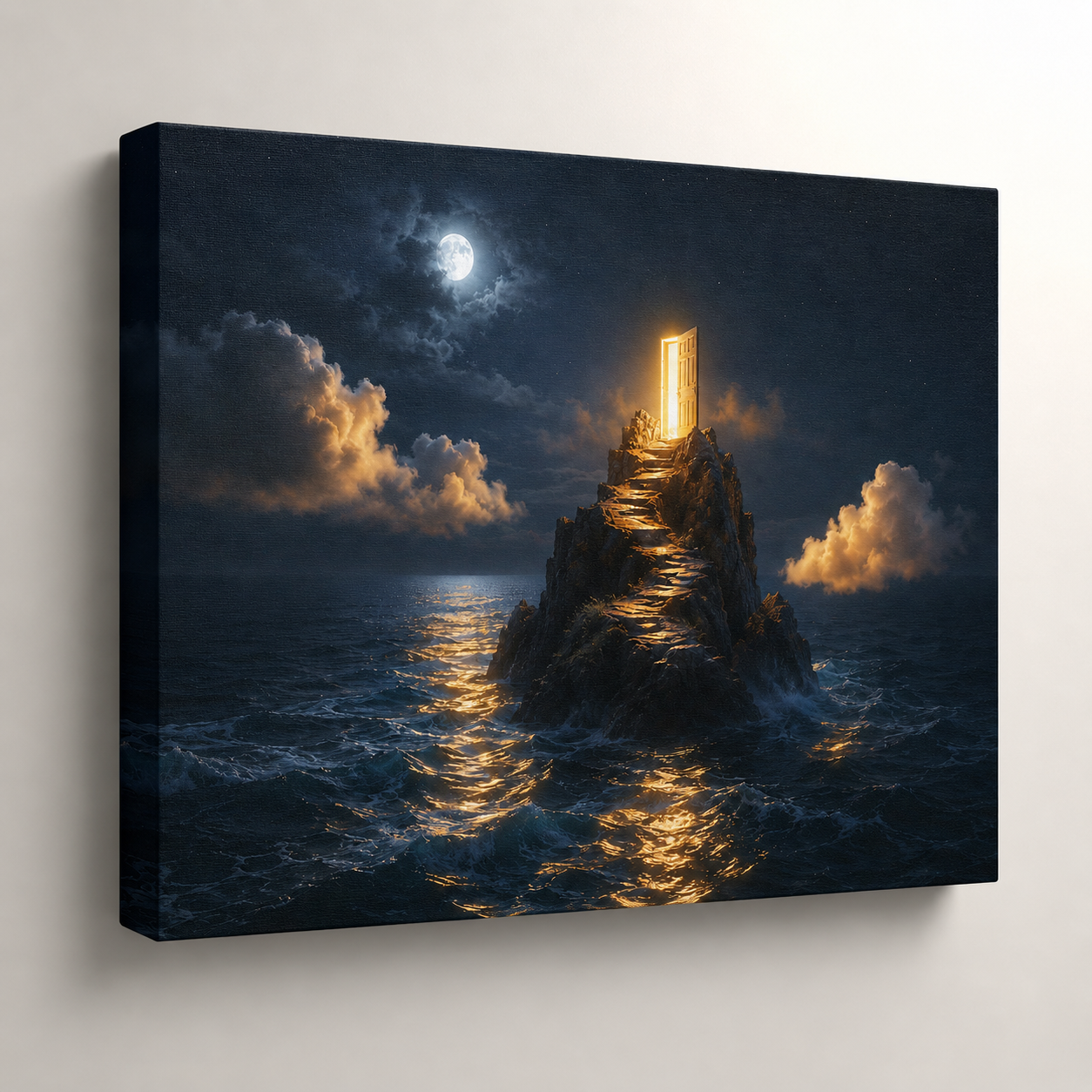 Doorway to the Moonlit Tide