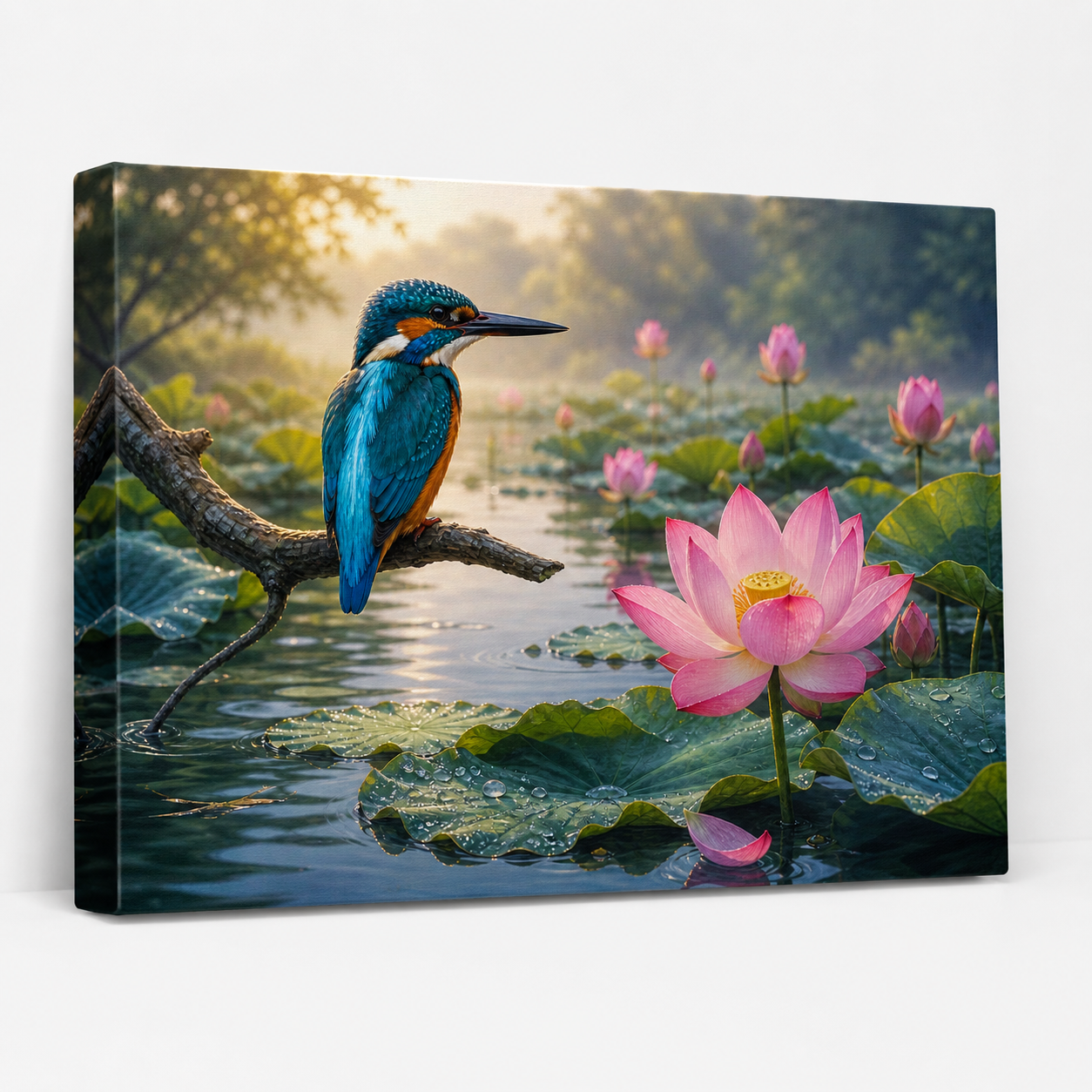 Kingfisher Lotus Pond