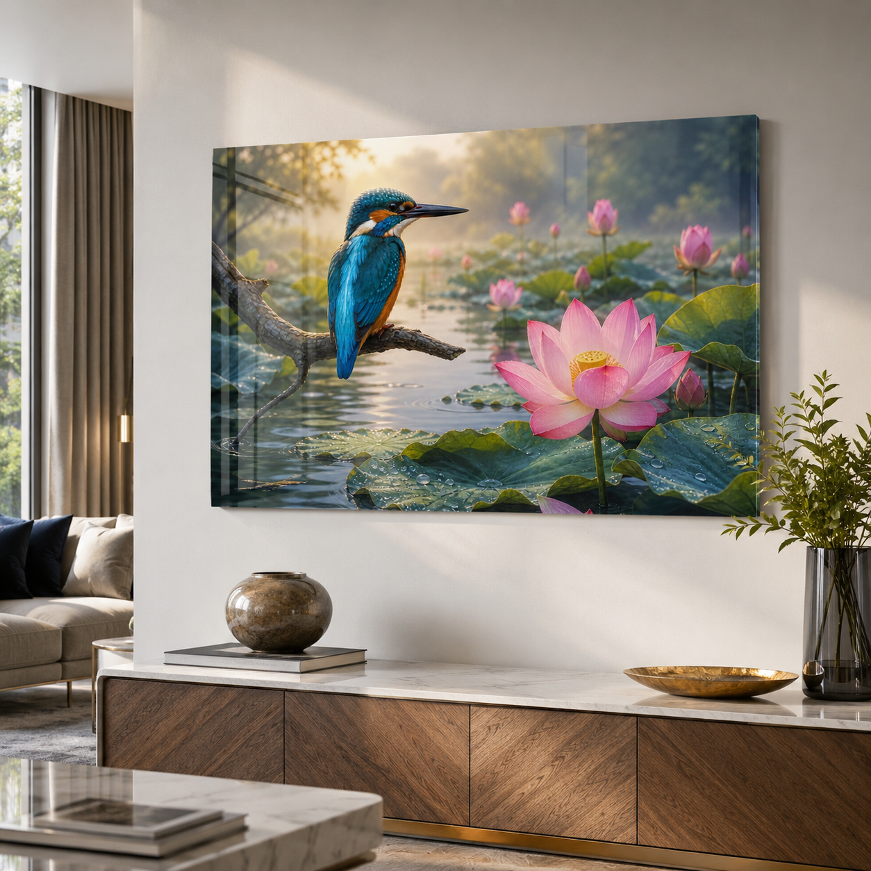 Kingfisher Lotus Pond