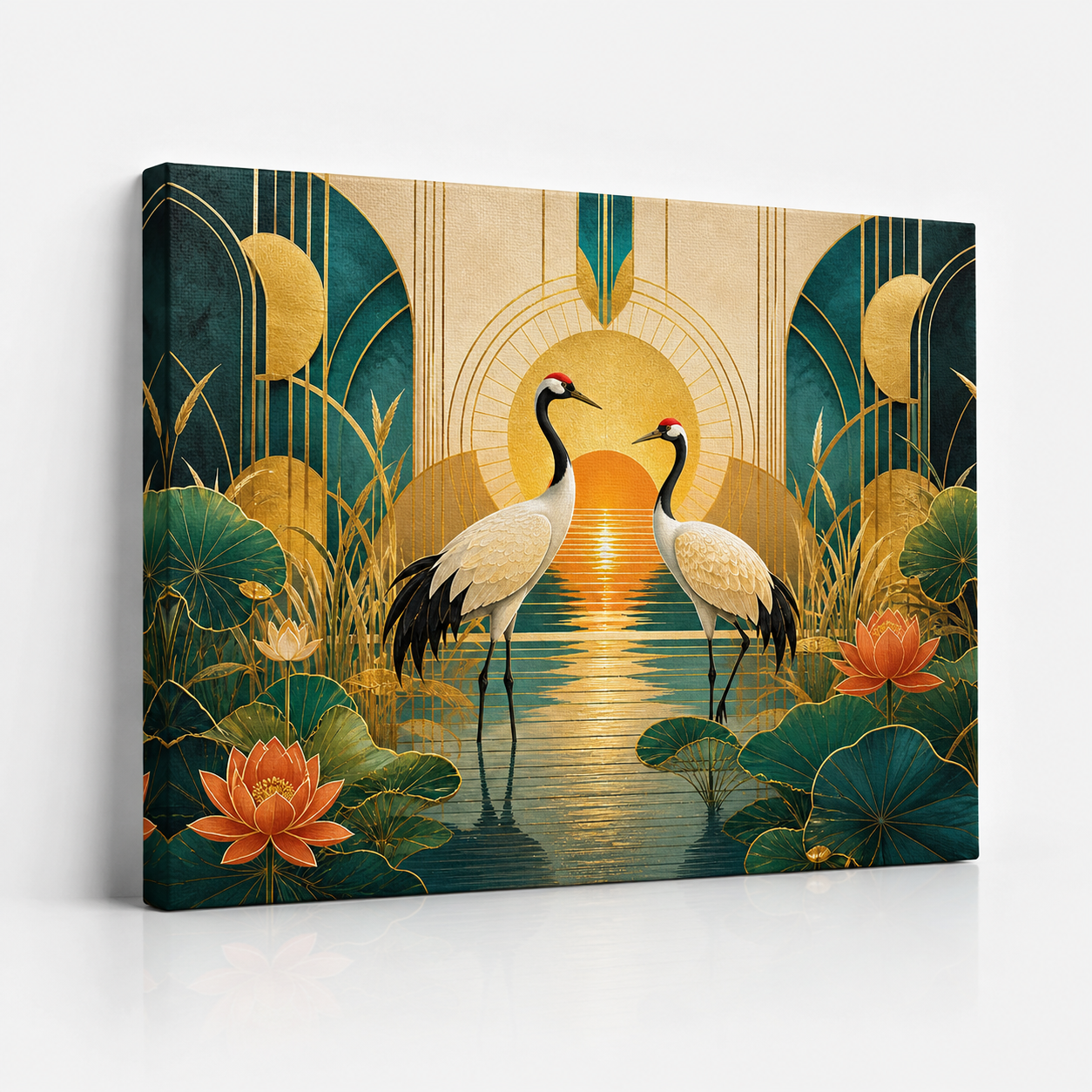 Golden Crane Serenity