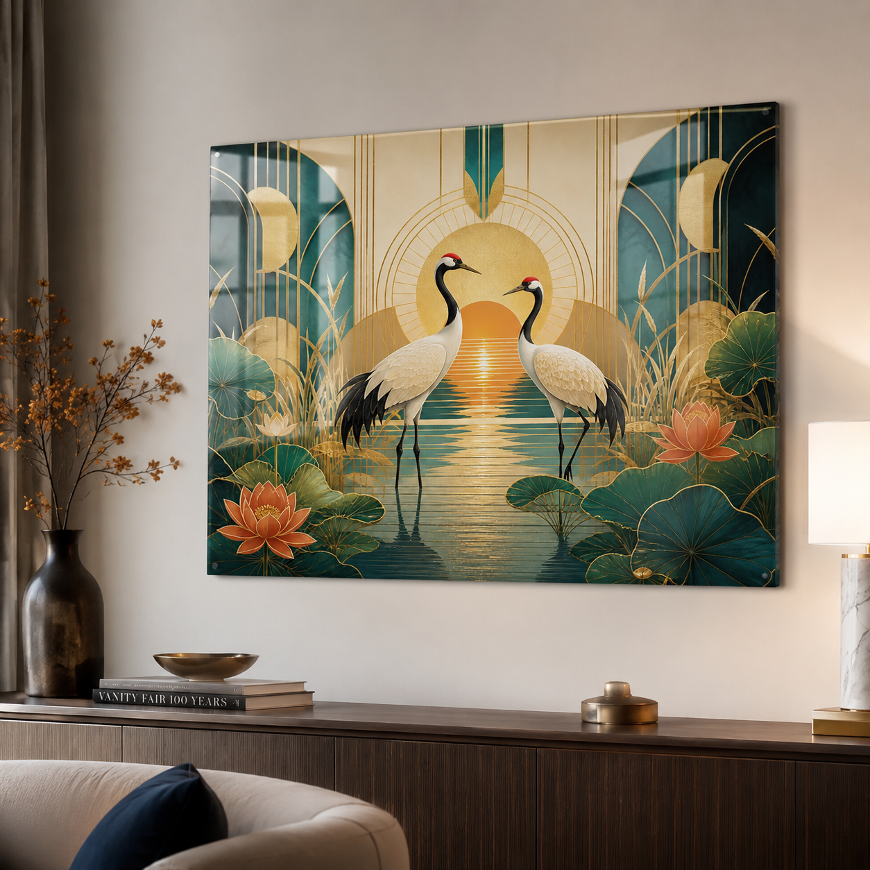 Golden Crane Serenity
