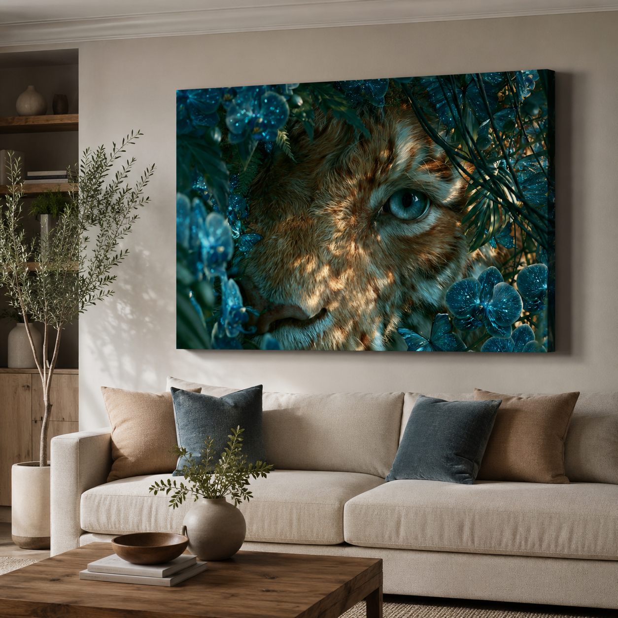 Blue Orchid Gaze