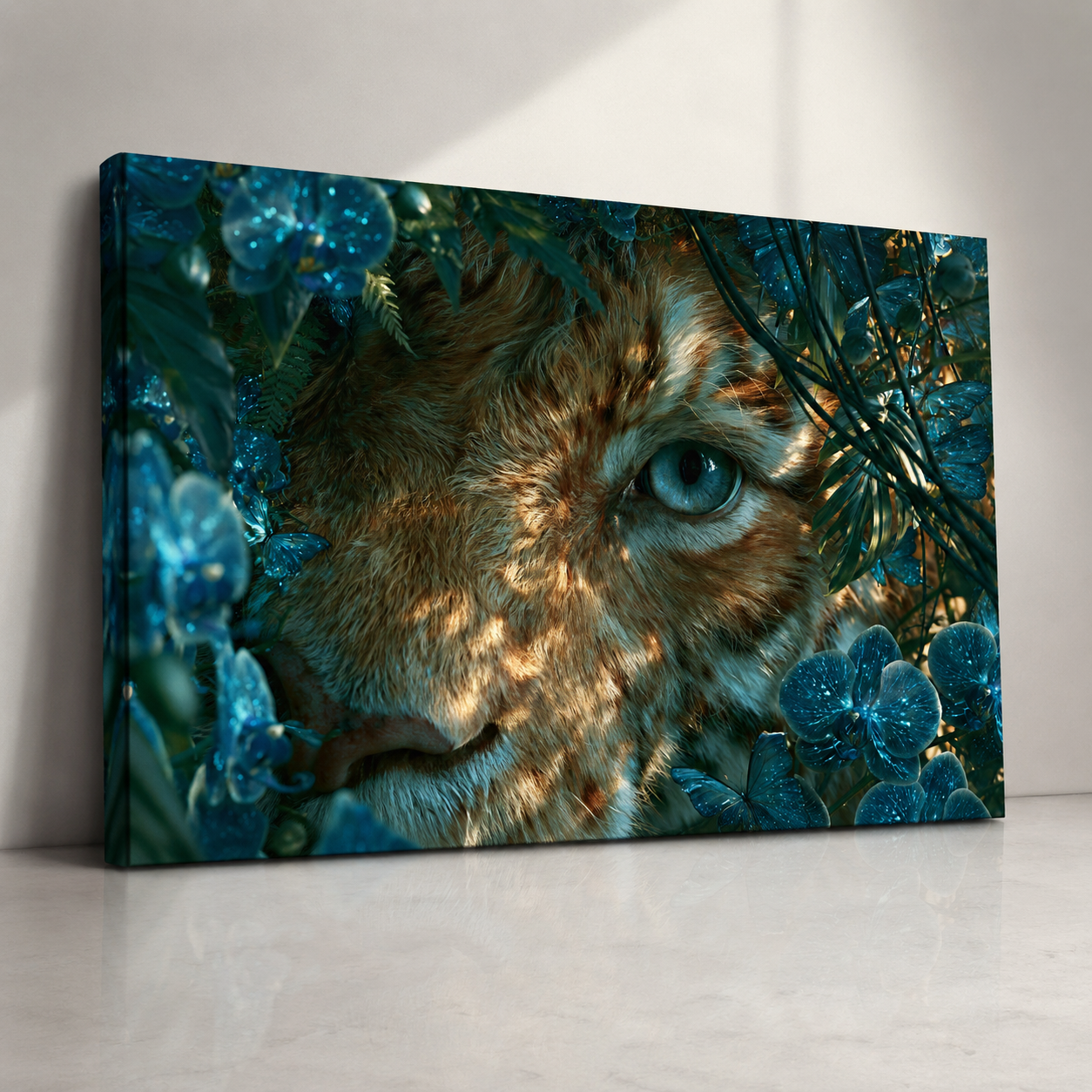 Blue Orchid Gaze
