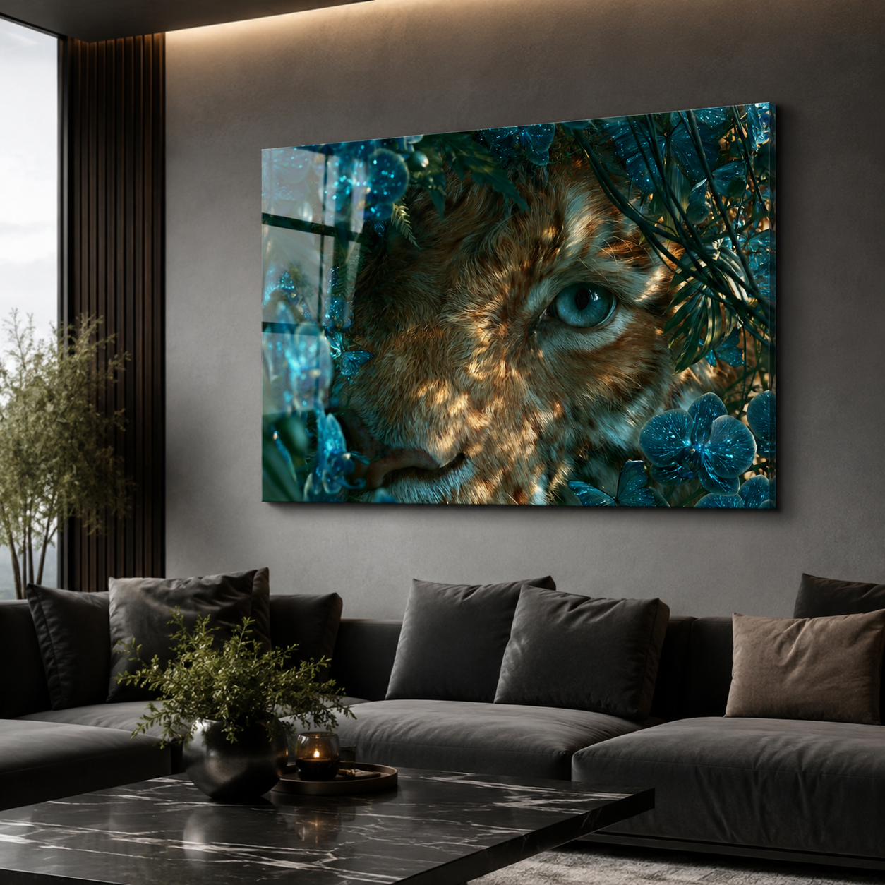 Blue Orchid Gaze