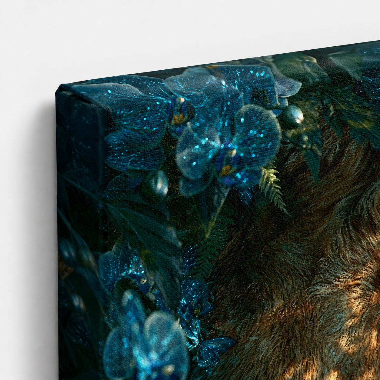 Blue Orchid Gaze