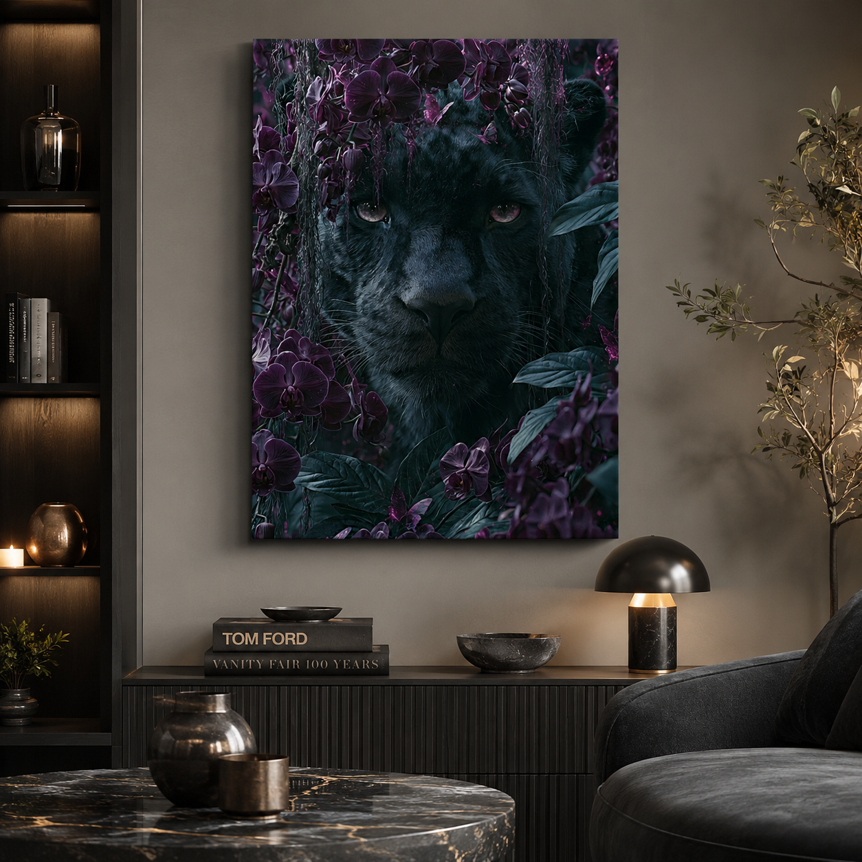 Midnight Orchid Panther