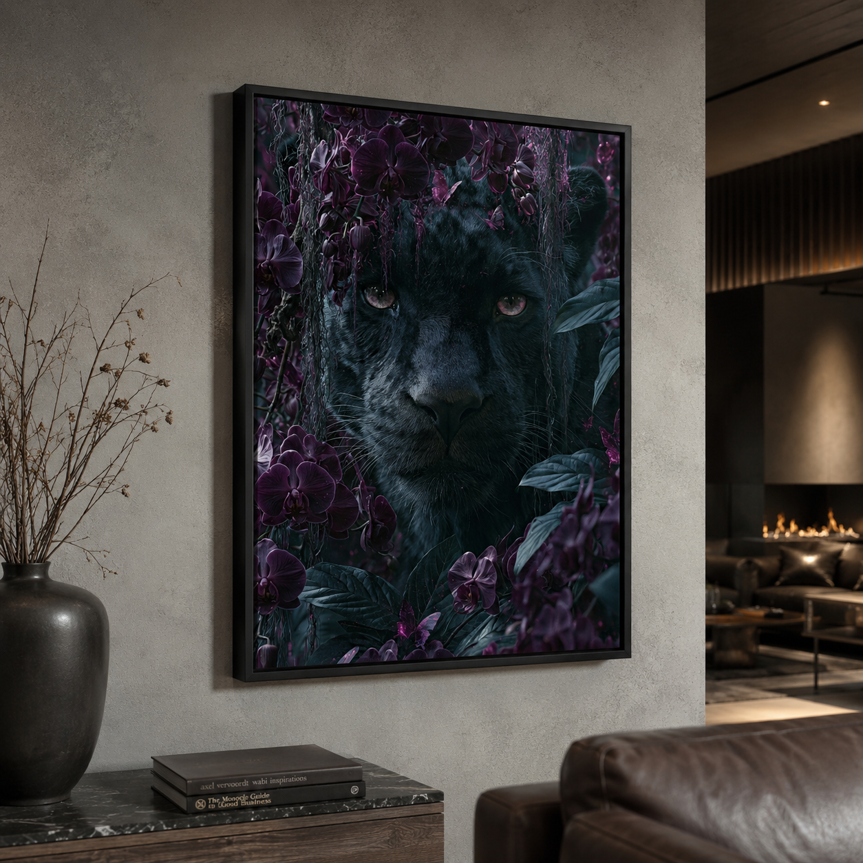 Midnight Orchid Panther