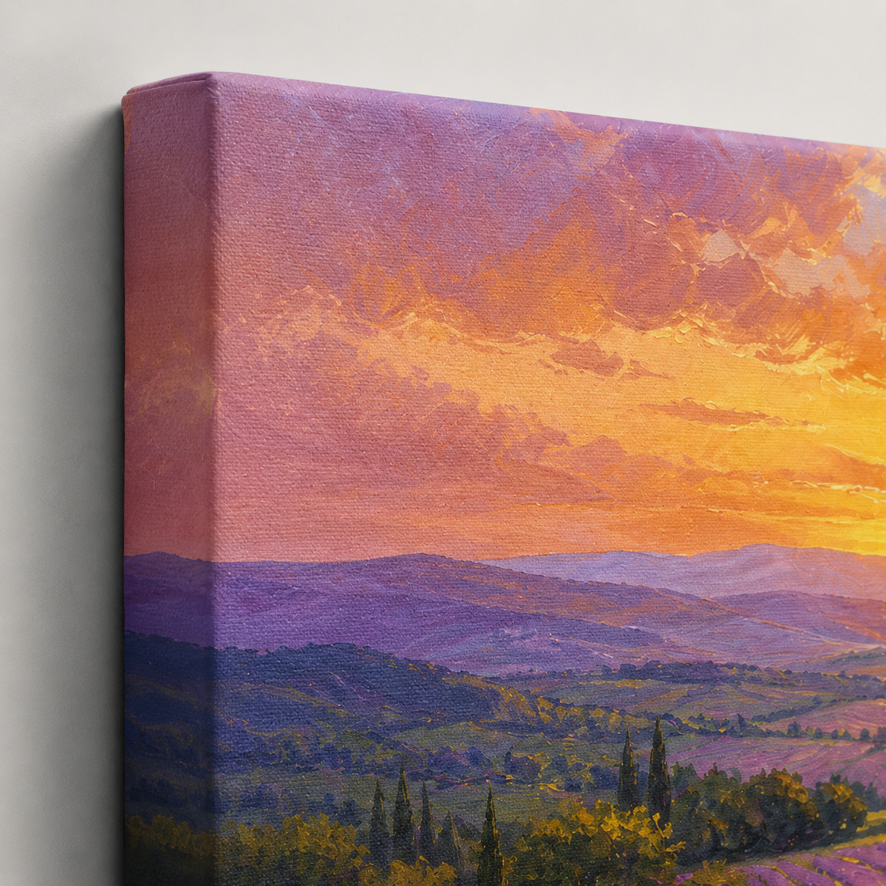 Lavendar Sunset in Provence