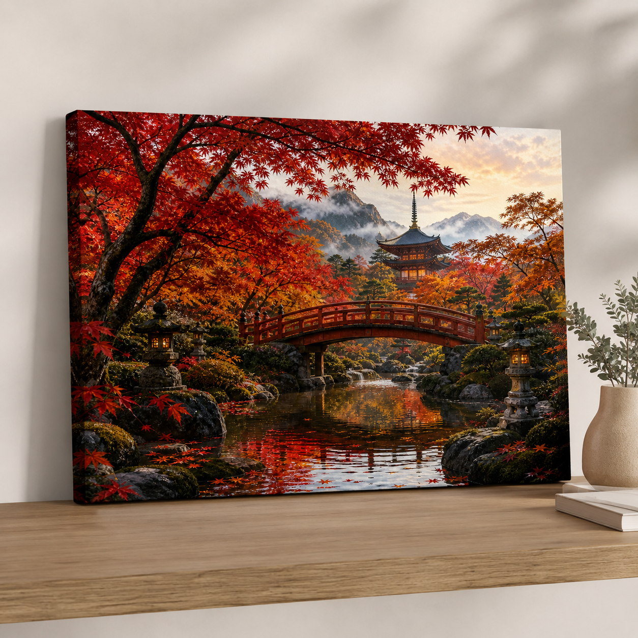 Crimson Bridge of Kyoto
