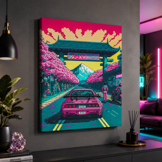 Neon Sakura Drift