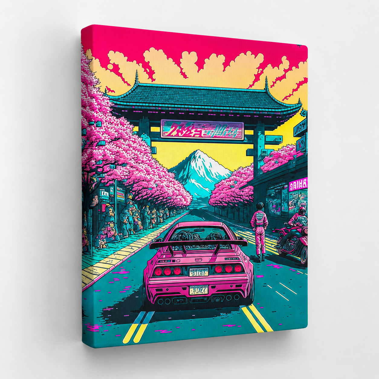 Neon Sakura Drift
