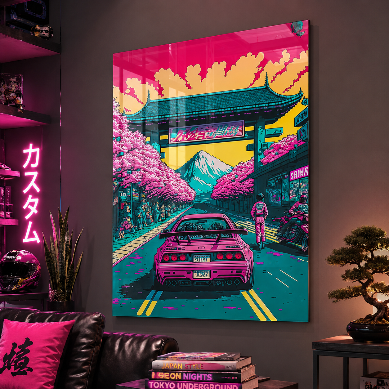 Neon Sakura Drift