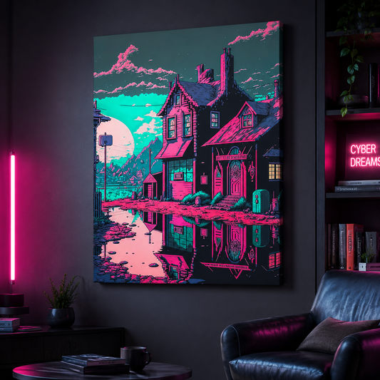 Neon Reflections