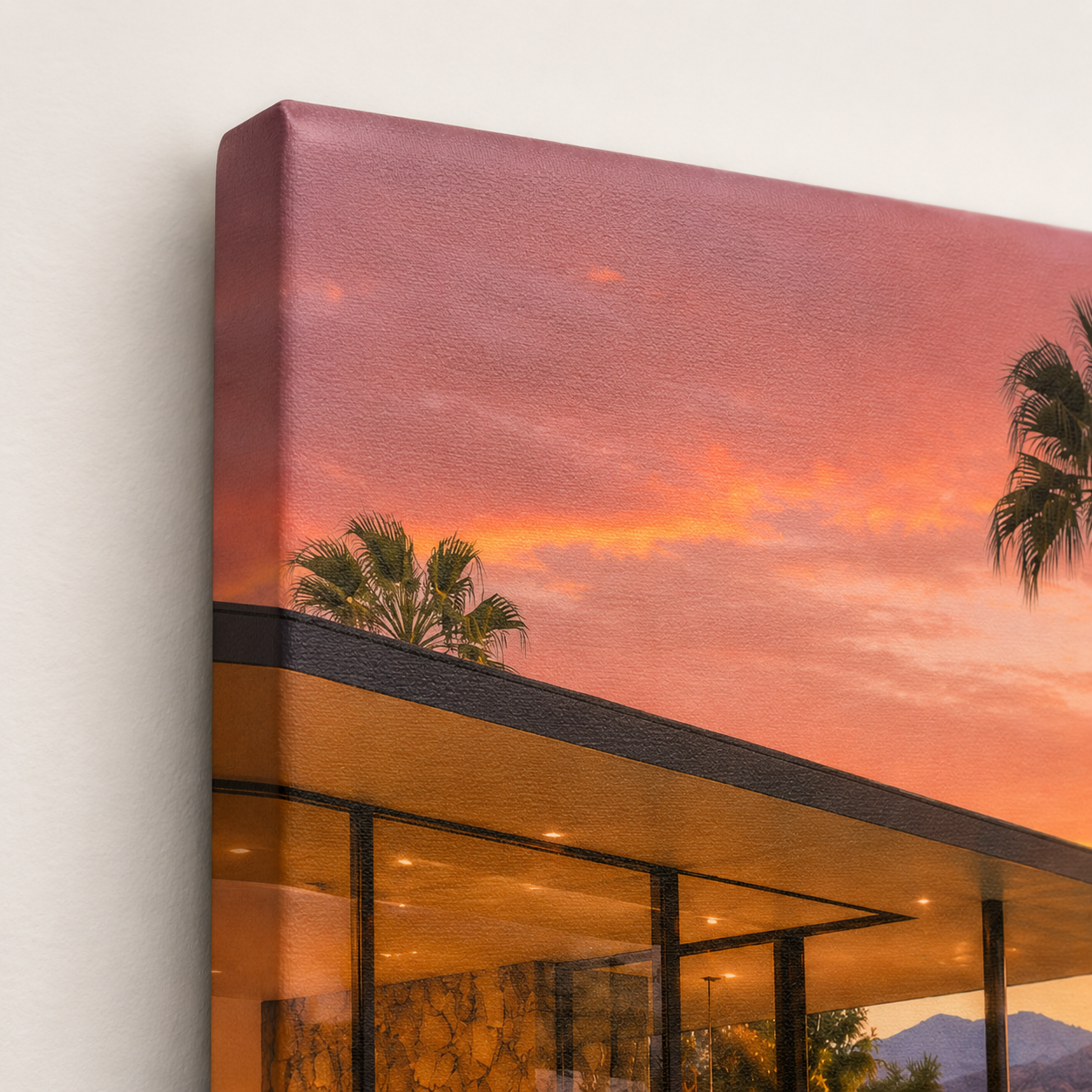 Desert Sunset Oasis