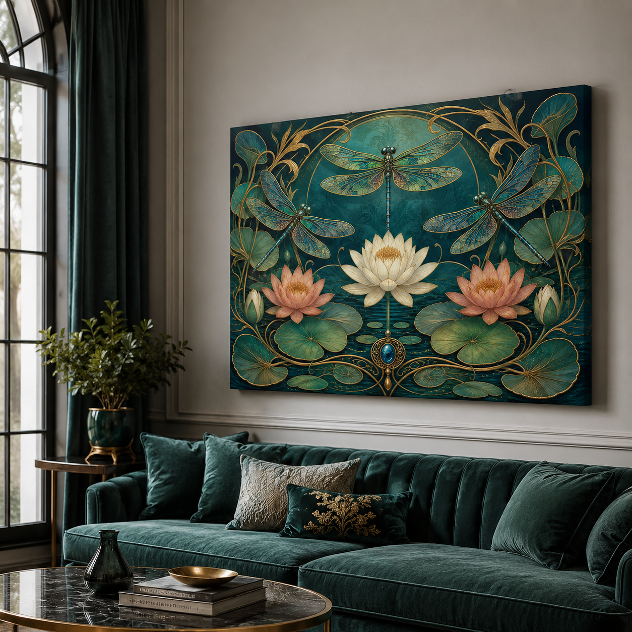 Dragonfly Lotus