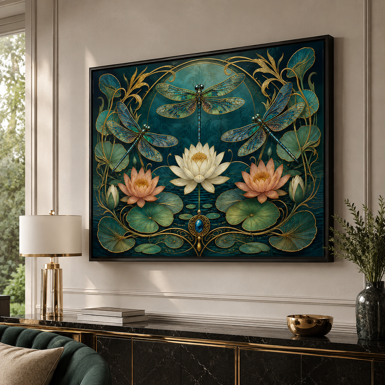 Dragonfly Lotus