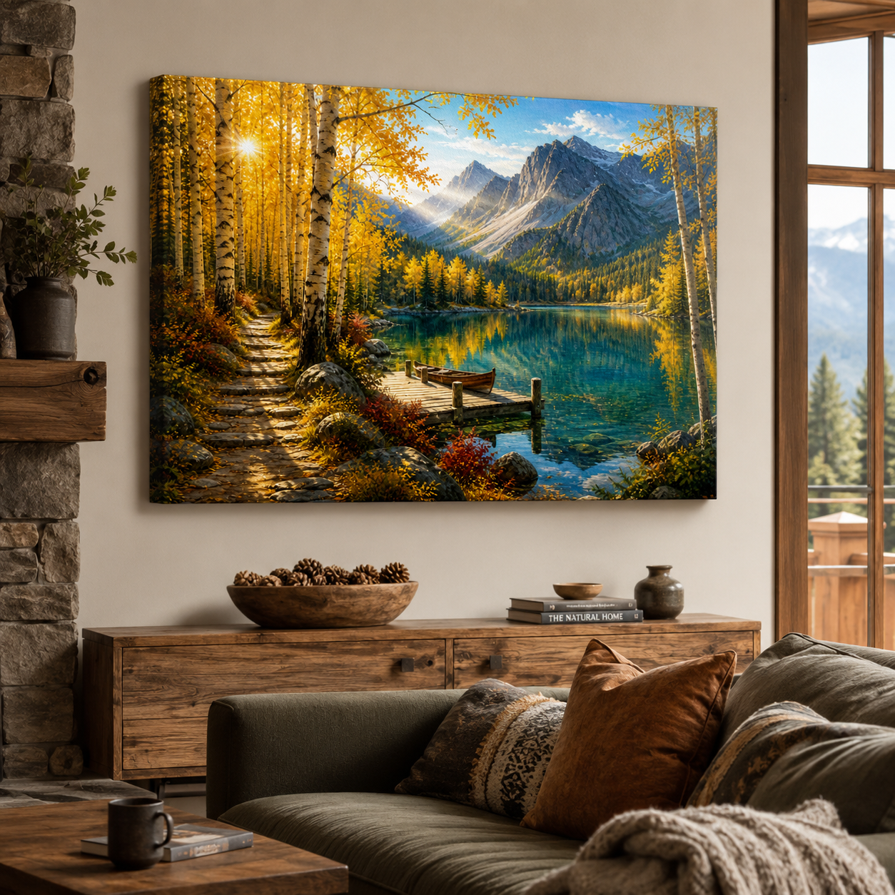 Golden Aspen Lake