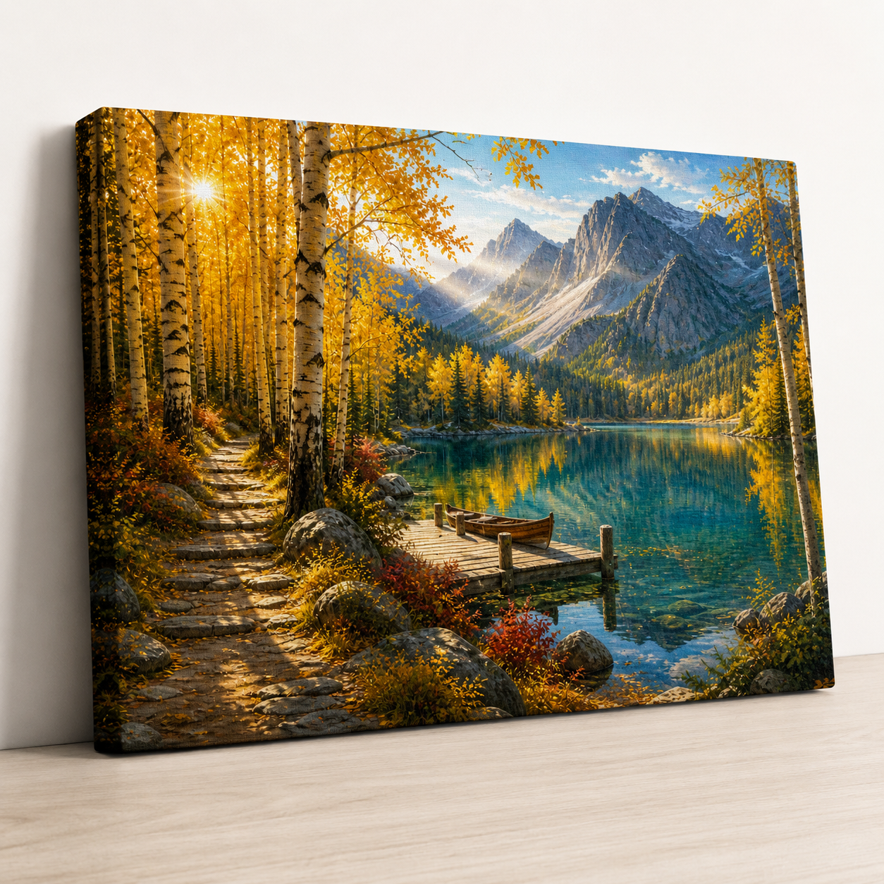 Golden Aspen Lake