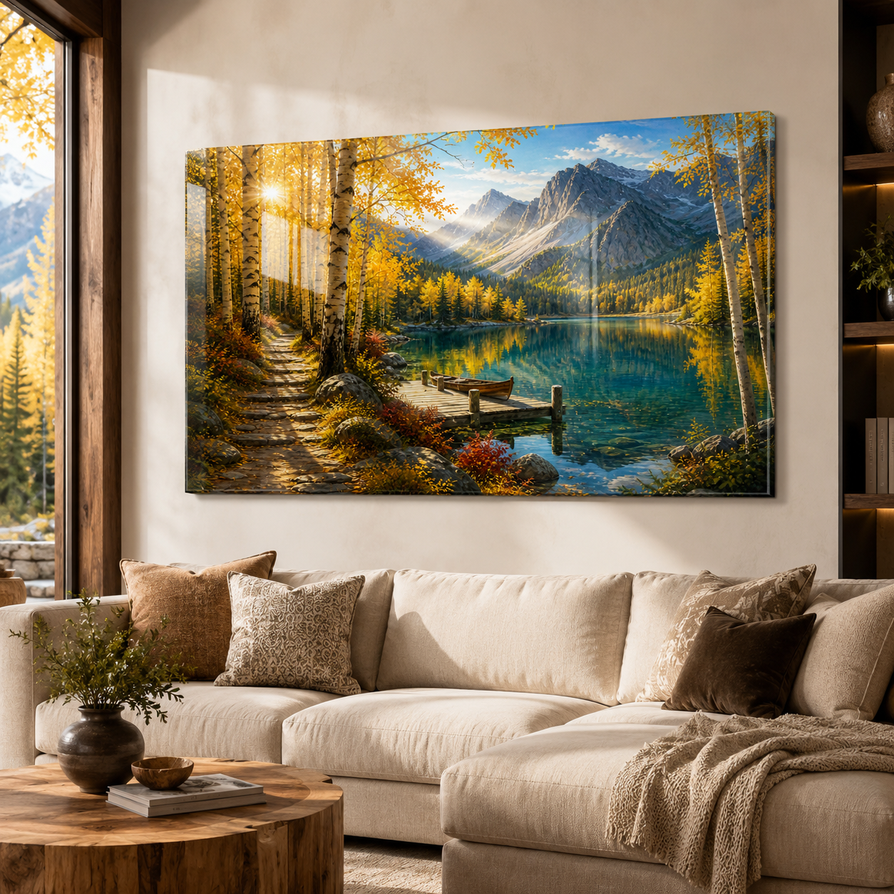 Golden Aspen Lake