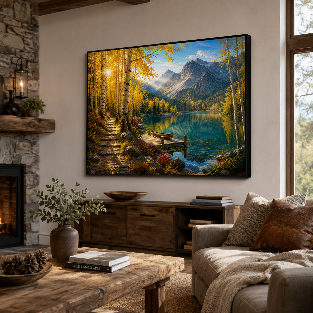 Golden Aspen Lake