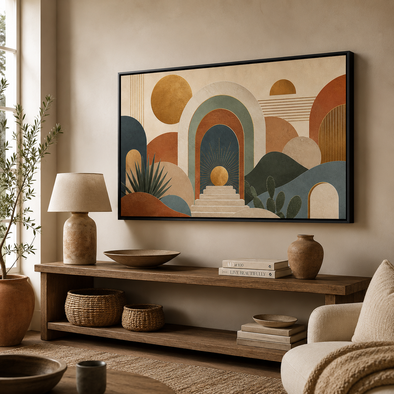 Desert Sun Portal